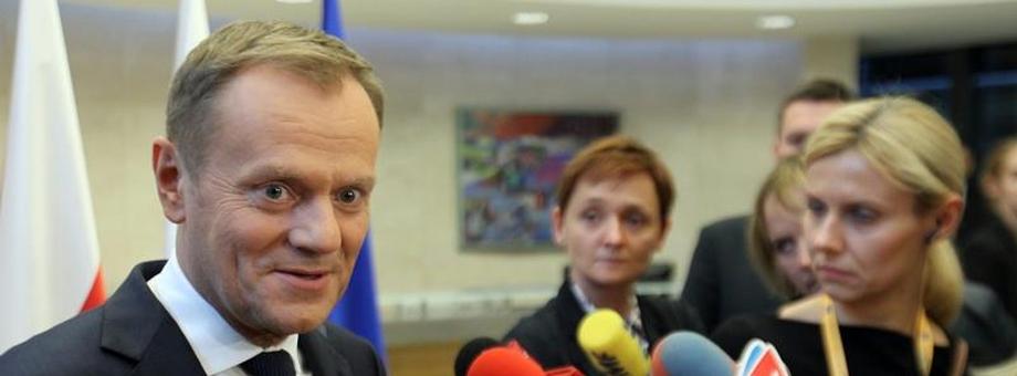 Tusk konferencja Bruksela