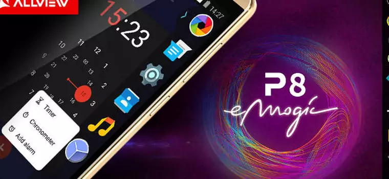 Allview P8 eMagic: 5,5" smartfon z dual SIM