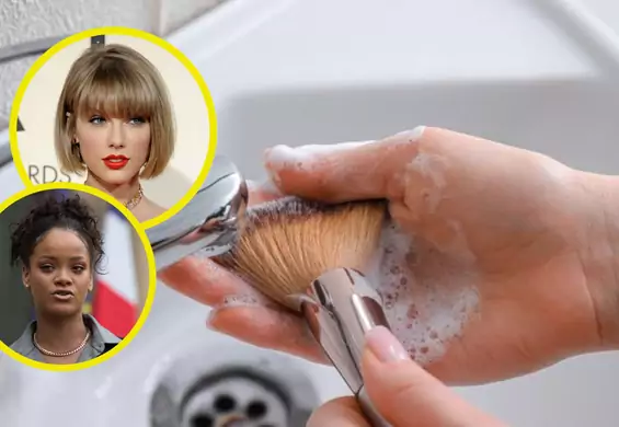 Jak myć pędzle do makijażu? Porady wizażystki Taylor Swift i Rihanny