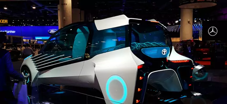 FCV Plus i Kikai - futurystyczne auta Toyoty (CES 2016)