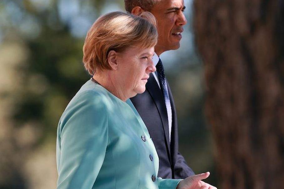 Barack Obama Angela Merkel