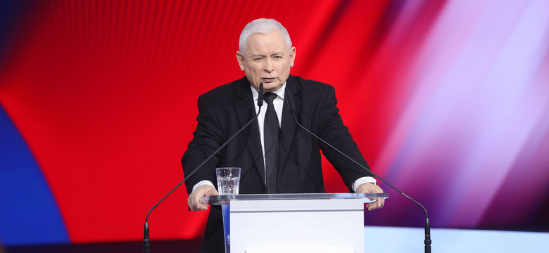 Jarosław Kaczyński grzmi na konwencji PiS: żaden uczciwy Polak nie może się na to zgodzić