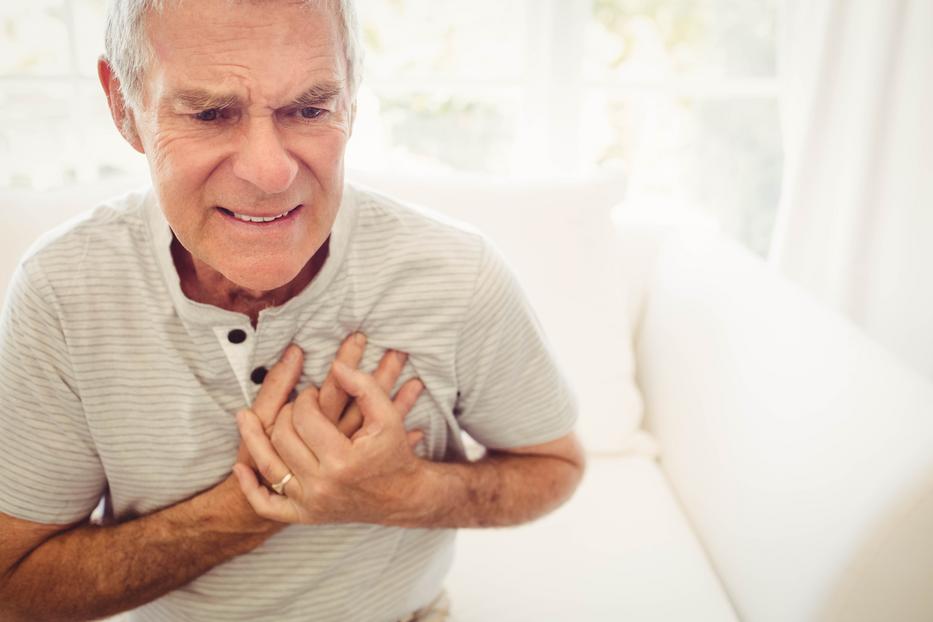 Ha a szívben elzáródik egy koszorúér, szívinfarktusról beszélhetünk / Fotó: Shutterstock