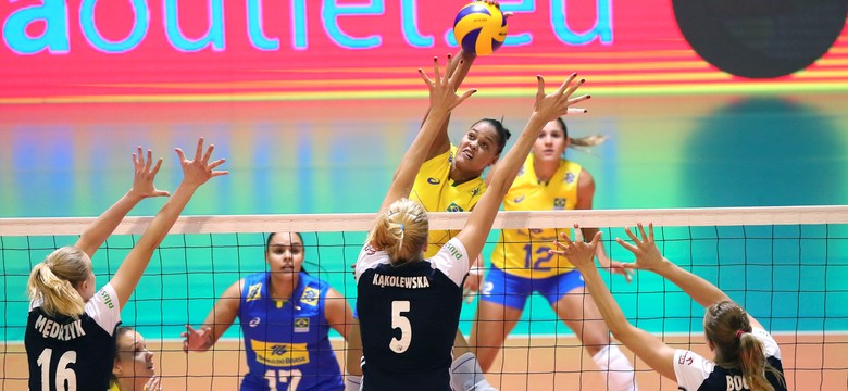 Montreux Volley Masters: reprezentacja Polski po walce przegrała z Brazylią