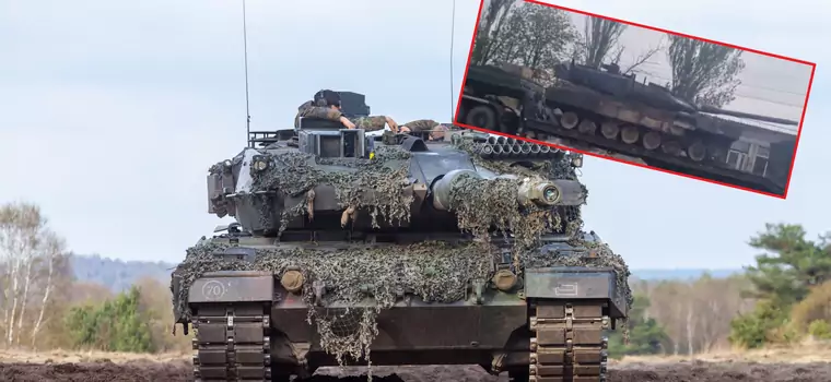 Rosjanie przejęli ukraiński czołg Leopard 2A6. Pokazano nagranie
