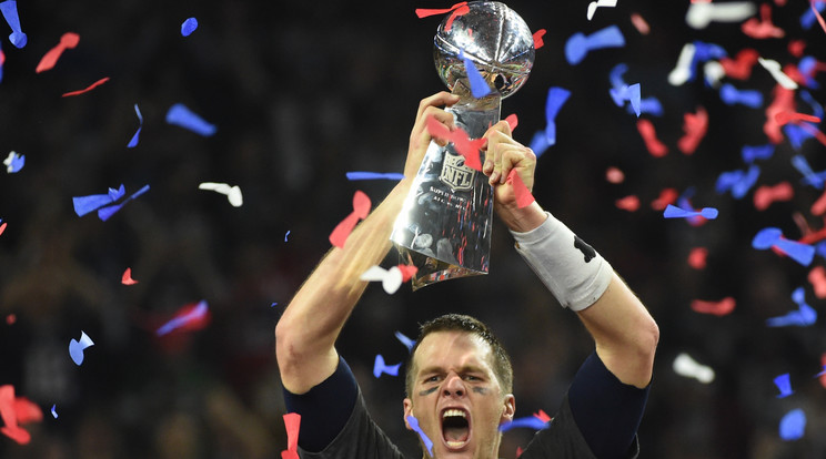 Tom Brady ismét csúcsra ért /Fotó: AFP