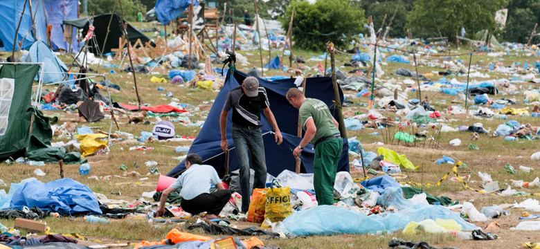 Tony śmieci po Woodstocku. Ruszyło wielkie sprzątanie