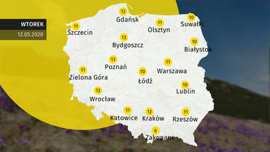 Pogoda dla Polski - 12.05