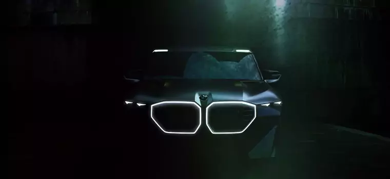 BMW Concept XM – francusko brzmiąca nazwa i duże "nerki". Bardzo duże "nerki"