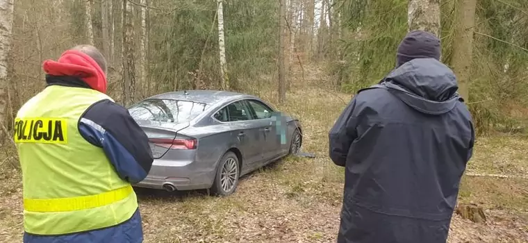 Ukradł Audi, a potem w nim zasnął. Złapała go policja