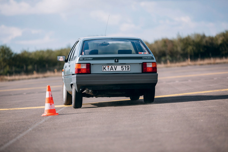 Citroen BX - awangardowo pochylony