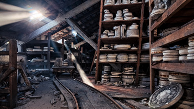 Opuszczona fabryka ceramiki w Sarreguemines