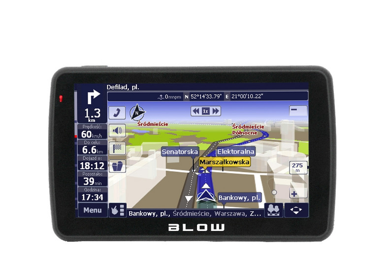 Niedrogie nawigowanie: Blow GPS50B