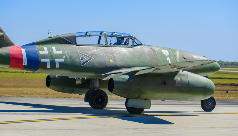 Me 262 – zdjęcia podczas pokazu