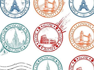 logo miasta znaczki