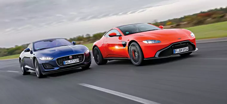 Aston Martin Vantage i Jaguar F-Type – angielskie rakiety