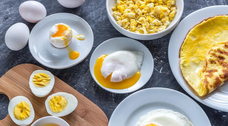 A tojásos ételeket mindig szívesen fogyasztjuk Fotó: Getty Images