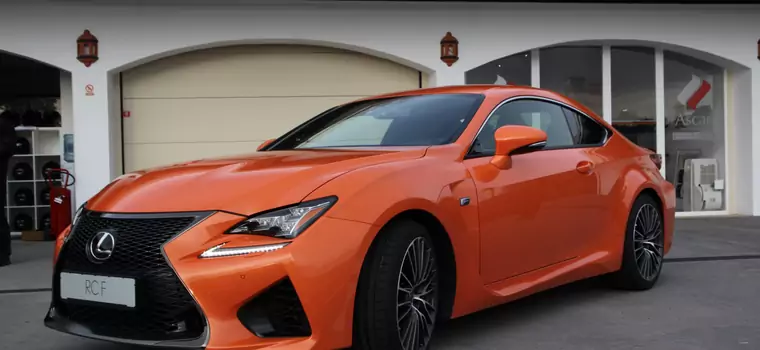 Lexus RC F - sprawi, że staniesz się lepszym kierowcą (pierwsza jazda)