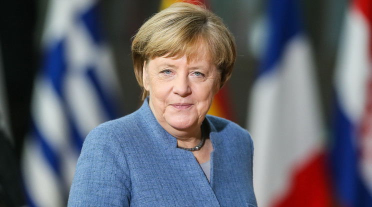 Angela Merkel német kancellár  /Fotó: MTI EPA Stephanie Lecocq