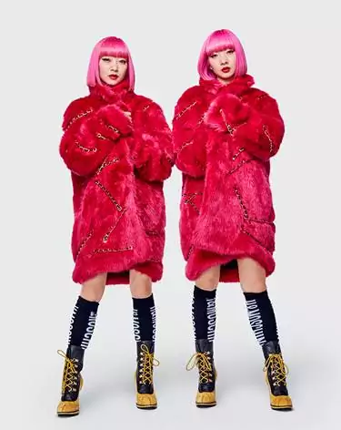 Kolorowe &quot;faux fur&quot; w kolekcji Moschino x H&amp;M