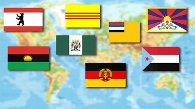 Flagi państw, które już nie istnieją. Sprawdź, ile z nich rozpoznasz [QUIZ]