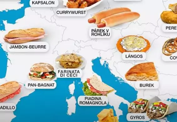 Powstała kulinarna mapa świata. Z jakimi przysmakami kojarzy się Polska?