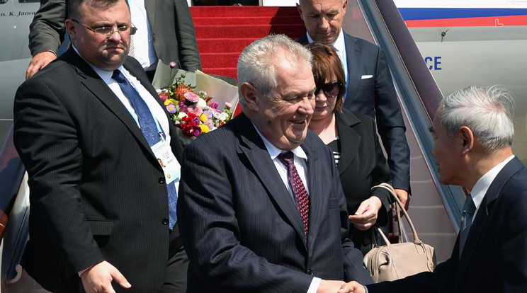 Milos Zeman államfő nem válogatja meg a szavait / Fotó: Northfoto