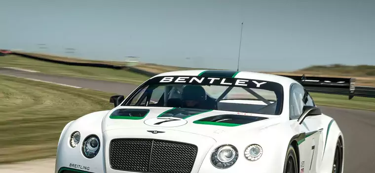 Bentley Continental GT3 ma 600 KM i 1300 kg