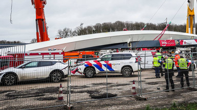 Tragiczny wypadek na budowie w Holandii. Fragment mostu przygniótł Polaka