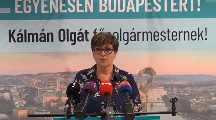 Kálmán Olga bemutatta főpolgármesteri programját 