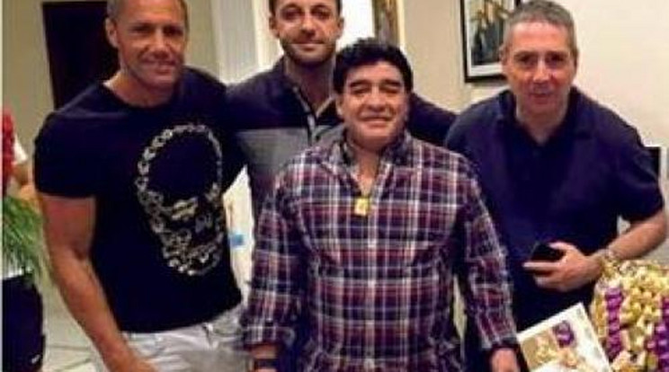 Nővéreitől kért engedélyt szülinapi bulijára Maradona