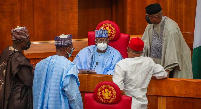 Nigerian senators [Tope Brown]