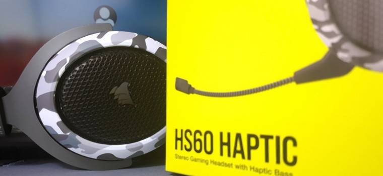 Corsair HS60 Haptic – test gamingowego headsetu z technologią haptyczną