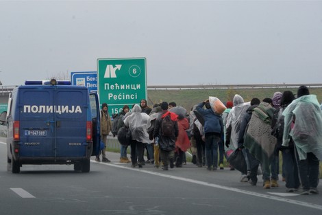 Policija ih je pratila sve vreme