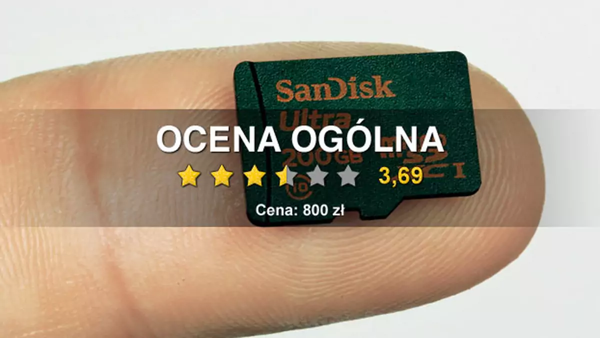 Mała wielka pamięć - test karty SanDisk Ultra microSDXC