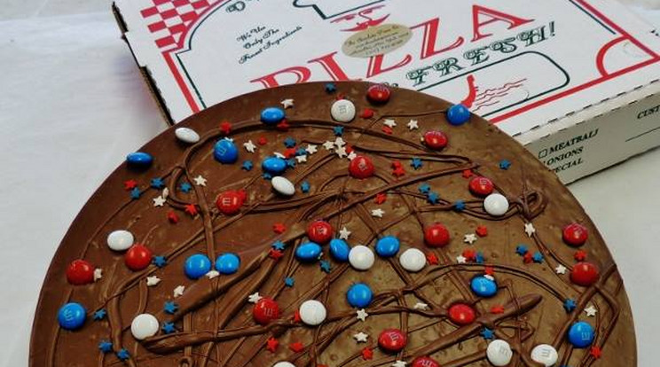 A Chocolate Pizza csokis pizzákat gyárt Amerikában/Fotó:Facebook