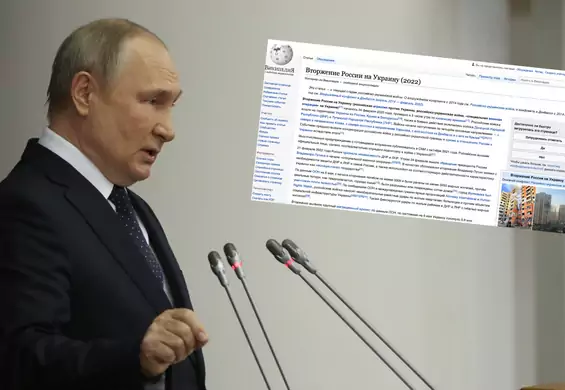 Putin marzy o własnej Wikipedii. Tam będzie mógł głosić swoją "prawdę"