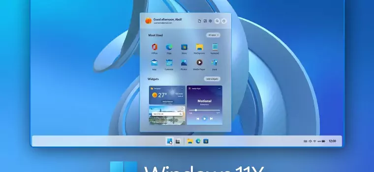 Windows 11X to połączenie Windows 11 z Windows Vista. Niezwykła koncepcja systemu