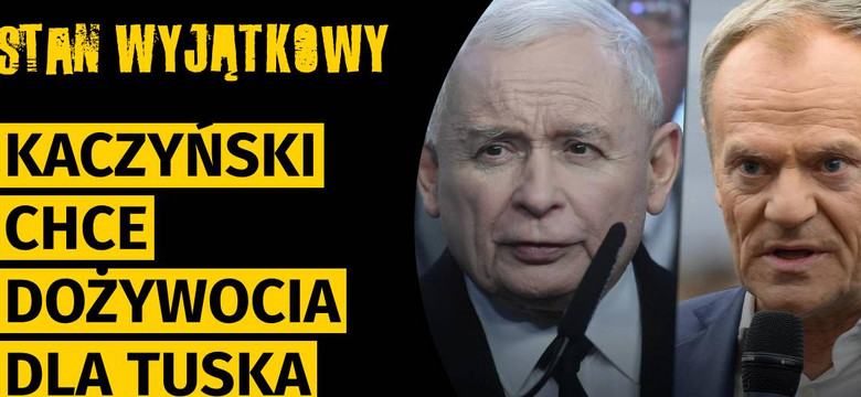 "Stan Wyjątkowy". Rewizja u Ziobry. Trzeszczy w koalicji. Kaczyński chce dożywocia dla Tuska