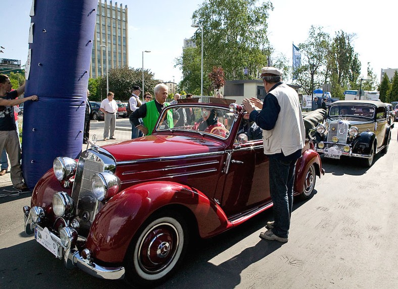 Mercedes: gwiazdy zdobyły krakowski rynek