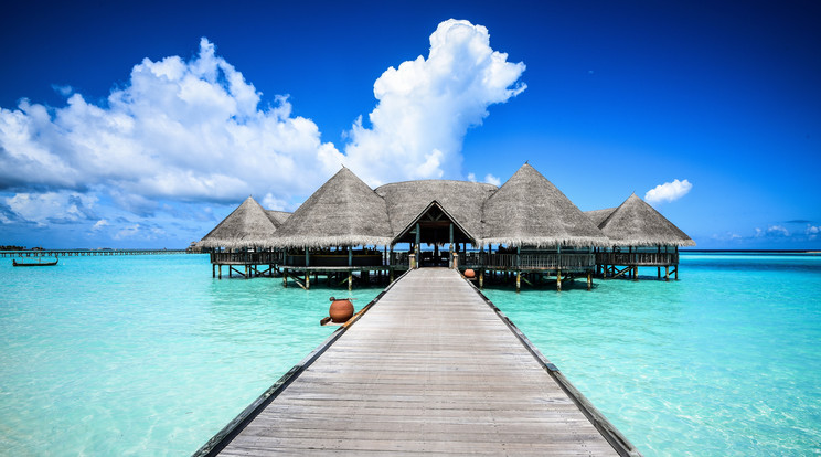 Romantikus
Maldív-szigetek
/Fotó: Shutterstock