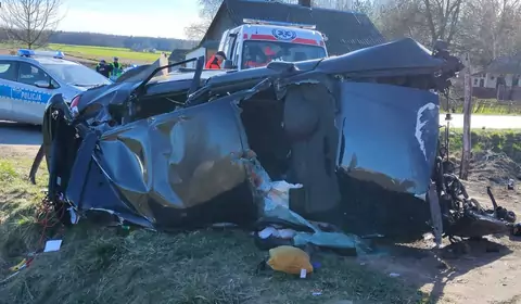 Tragedia na drodze. Zginął 34-letni kierowca Audi
