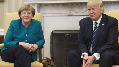 Niemiecka prasa o spotkaniu Merkel-Trump: prymus i łobuz