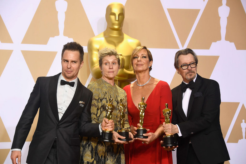 Oscary 2018: Sam Rockwell, Frances McDormand, Allison Janney, Gary Oldman