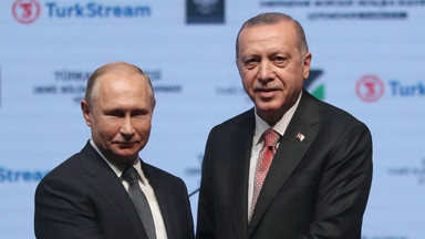 Spotkanie Putina i Erdogana w Stambule podczas zakończenia budowy odcinka Tureckiego Potoku