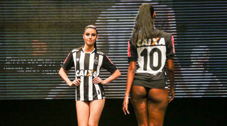 Ennél még kevesebb ruhában is vonultak /Fotó: Facebook/Atlético Mineiro
