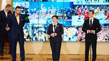 Premier Beata Szydło pogratulowała Vive Tauronowi Kielce