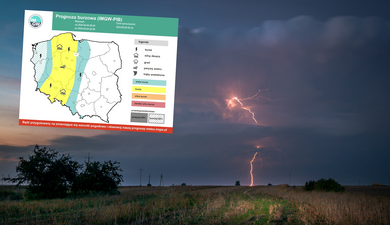 Ulewy, gradobicia i silny wiatr. Niespokojny koniec majówki