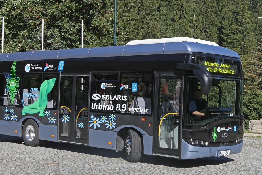 ZAKOPANE AUTOBUS ELEKTRYCZNY SOLARIS