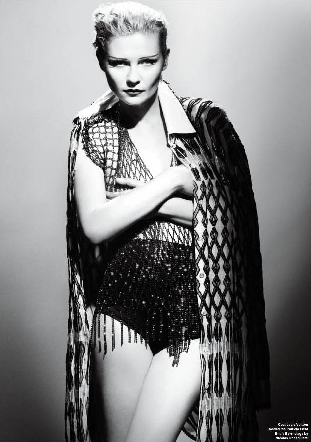 Kirsten Dunst w kwietniowym "V magazine"